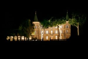 Château de Robernier de nuit